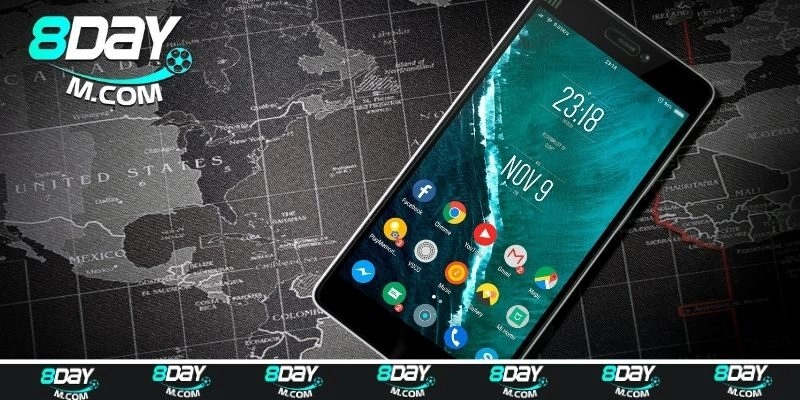 Sử dụng thiết bị có cấu hình cao để tải app 8day